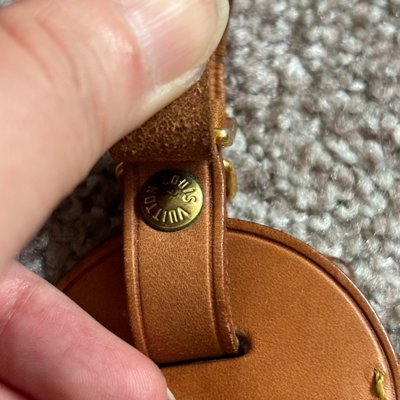 Louis Vuitton luggage tag and lock key 303 - Picture 3 of 13